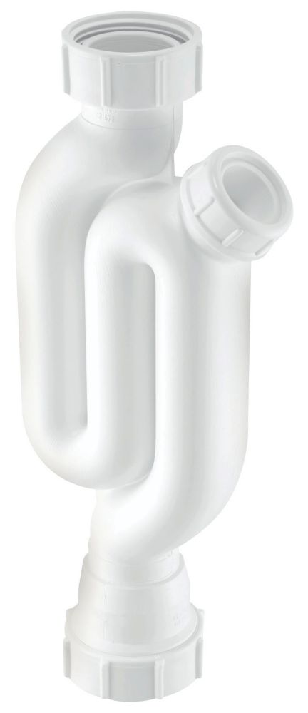Image of McAlpine Pedestal Trap White 32mm x 