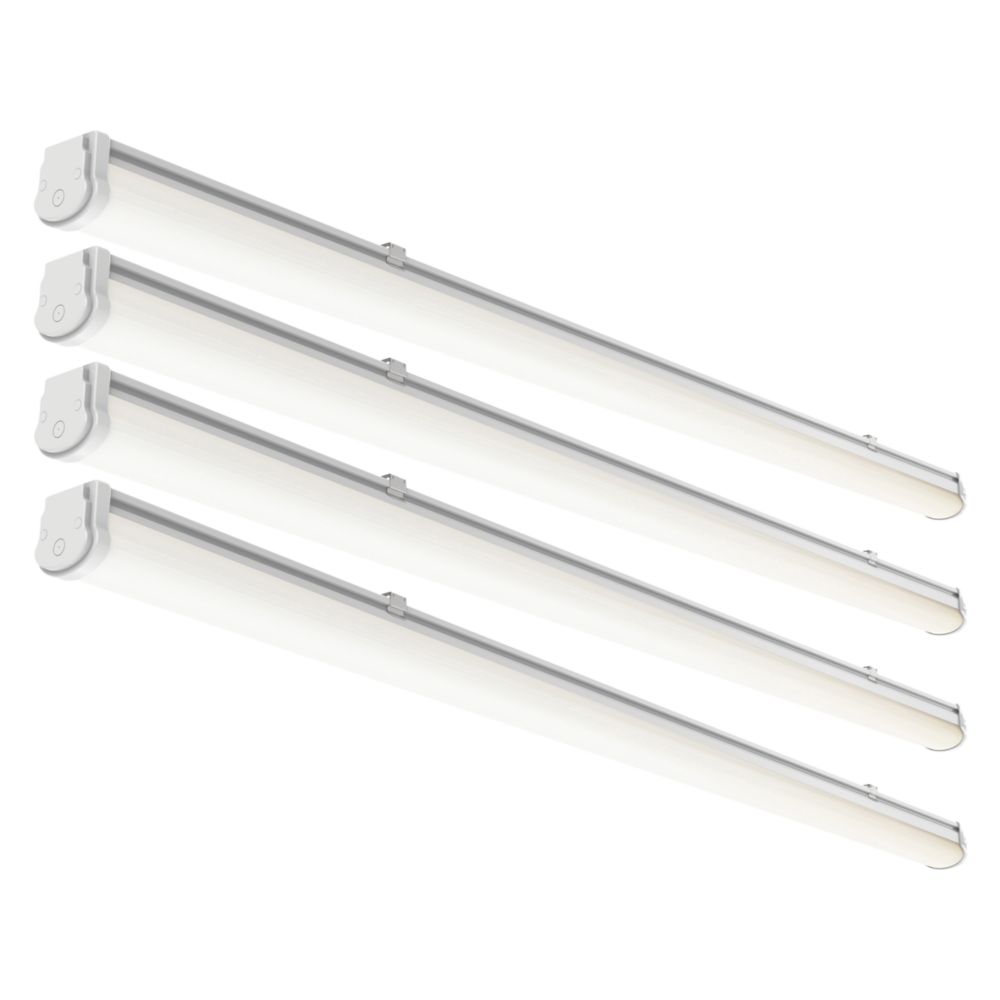 Image of 4lite Single 5" HID Sodium ECO NC Batten 32W - 47W 4300 - 5900lm 220-240V 4 Pack 
