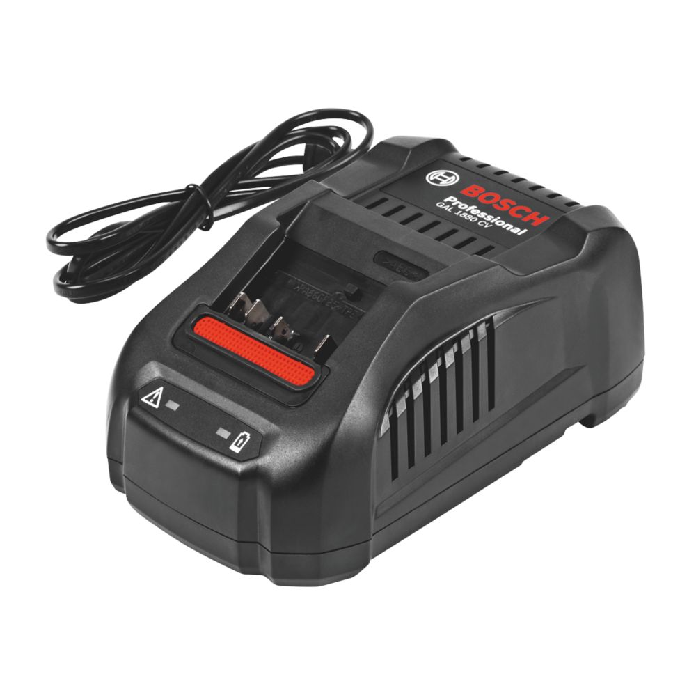 Image of Bosch GAL 1880 CV 10.8/14.4/18V Li-Ion Coolpack Power Tool Battery Charger 