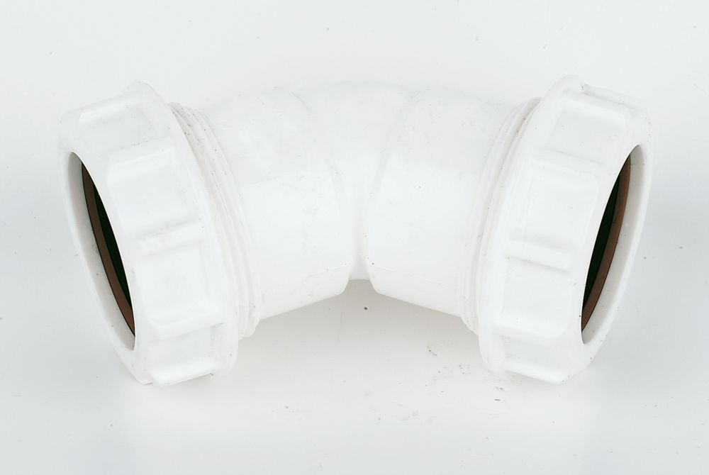 Image of FloPlast WC19 Universal Compression Waste Bend 135 