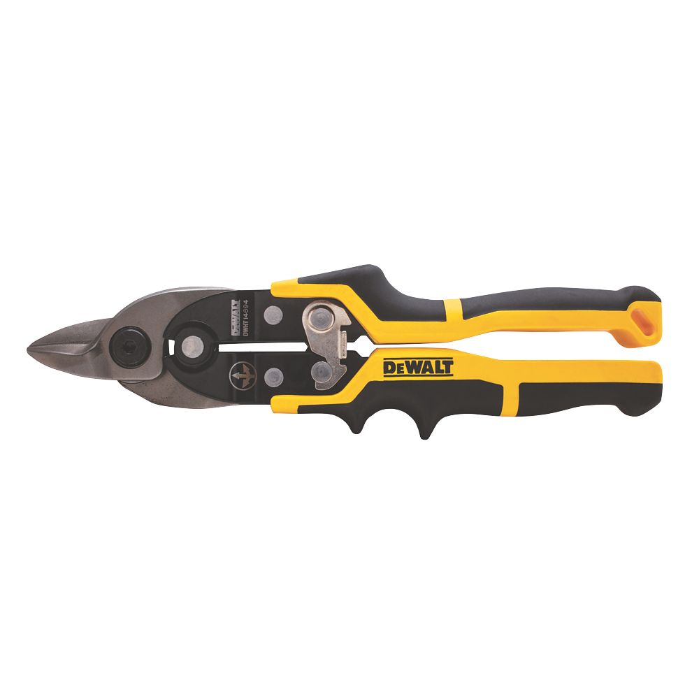 Image of DeWalt Straight Bullnose Aviation Snips 9 1/4" 