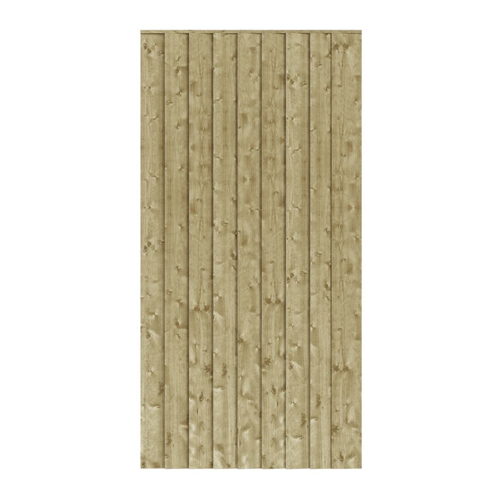 Image of Rowlinson Gate 915mm x 1830mm Natural Timber 