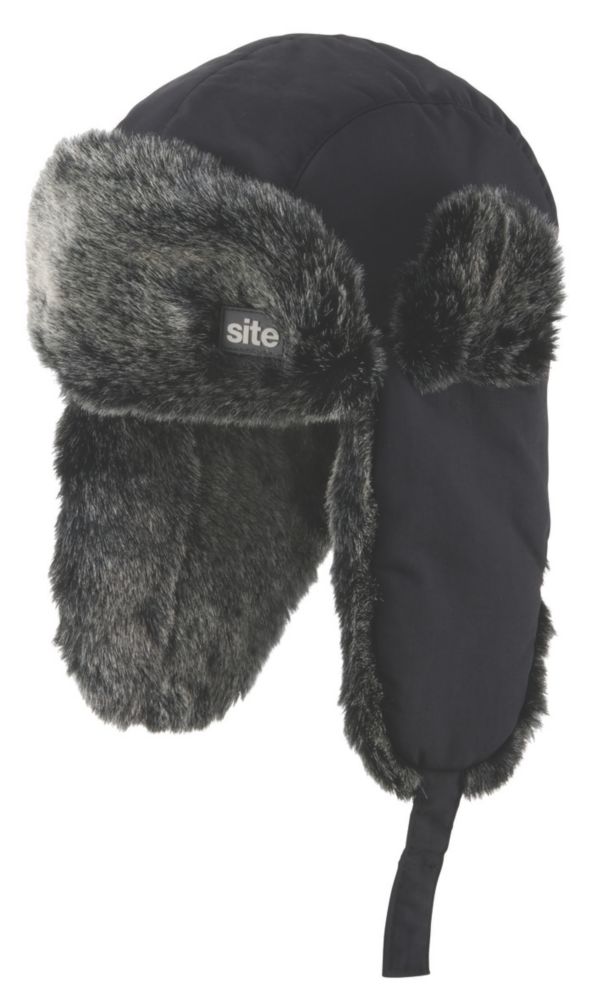 Image of Site Trapper Hat Black 
