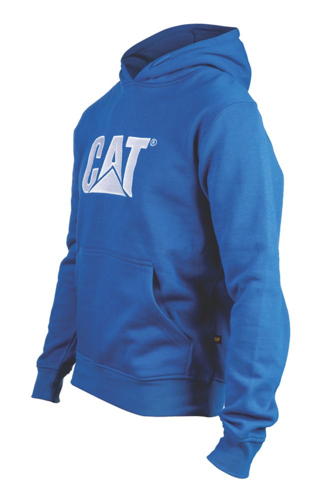 Image of CAT Trademark Hooded Sweatshirt Memphis Blue Large 42-44" Chest 