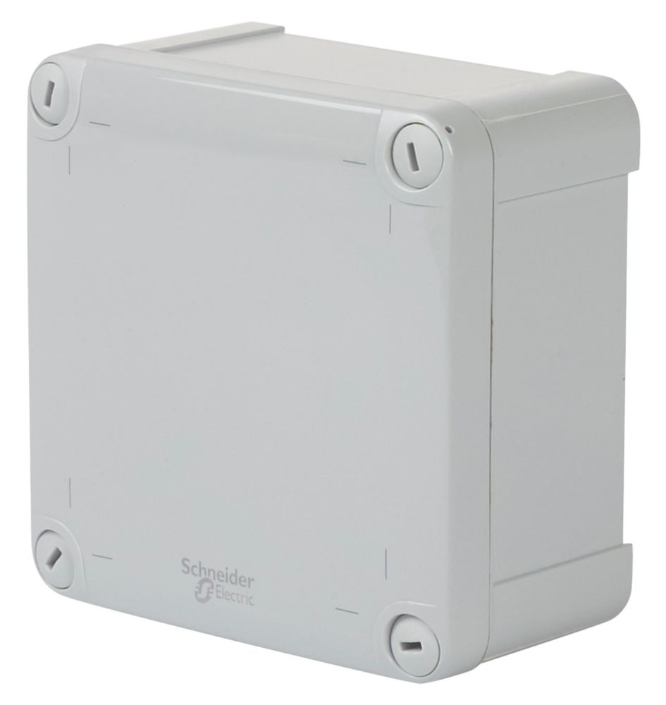 Image of Schneider Electric IP66 Weatherproof Outdoor Enclosure 116mm x 62mm x 116mm 