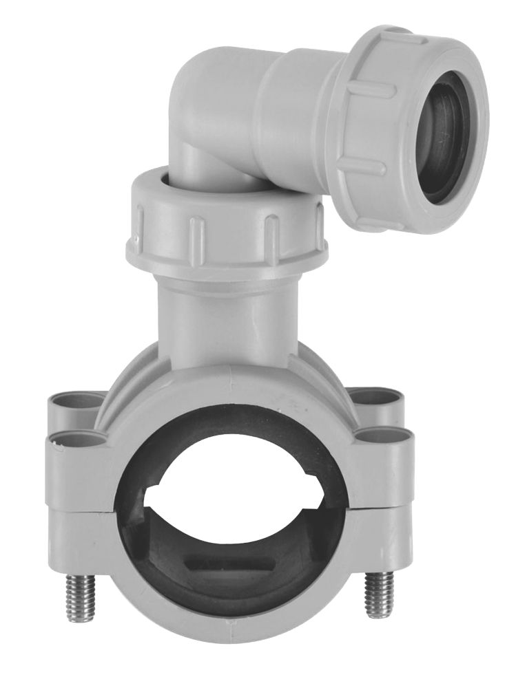 Image of McAlpine Condensate Pipe Clamp Grey 