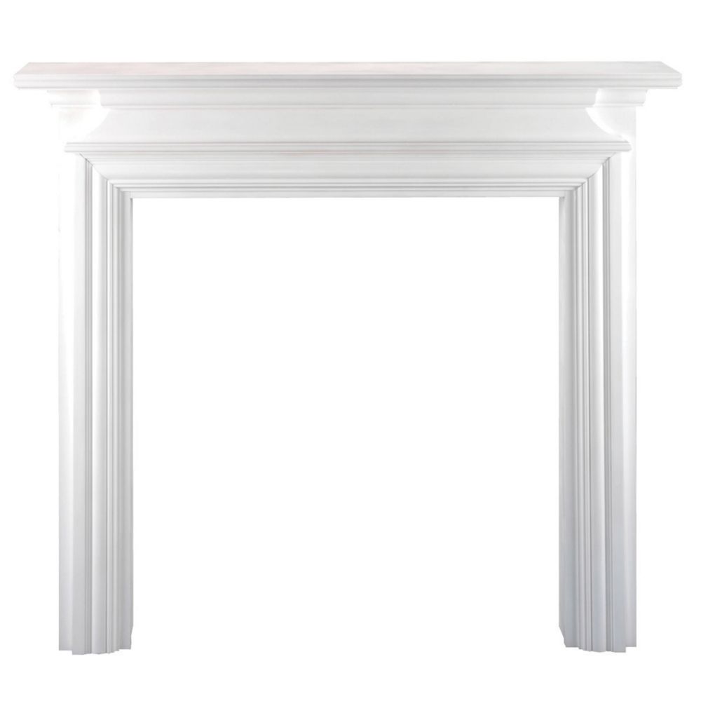Image of Focal Point Charlottesville Fire Surround White 1340mm x 1172mm 