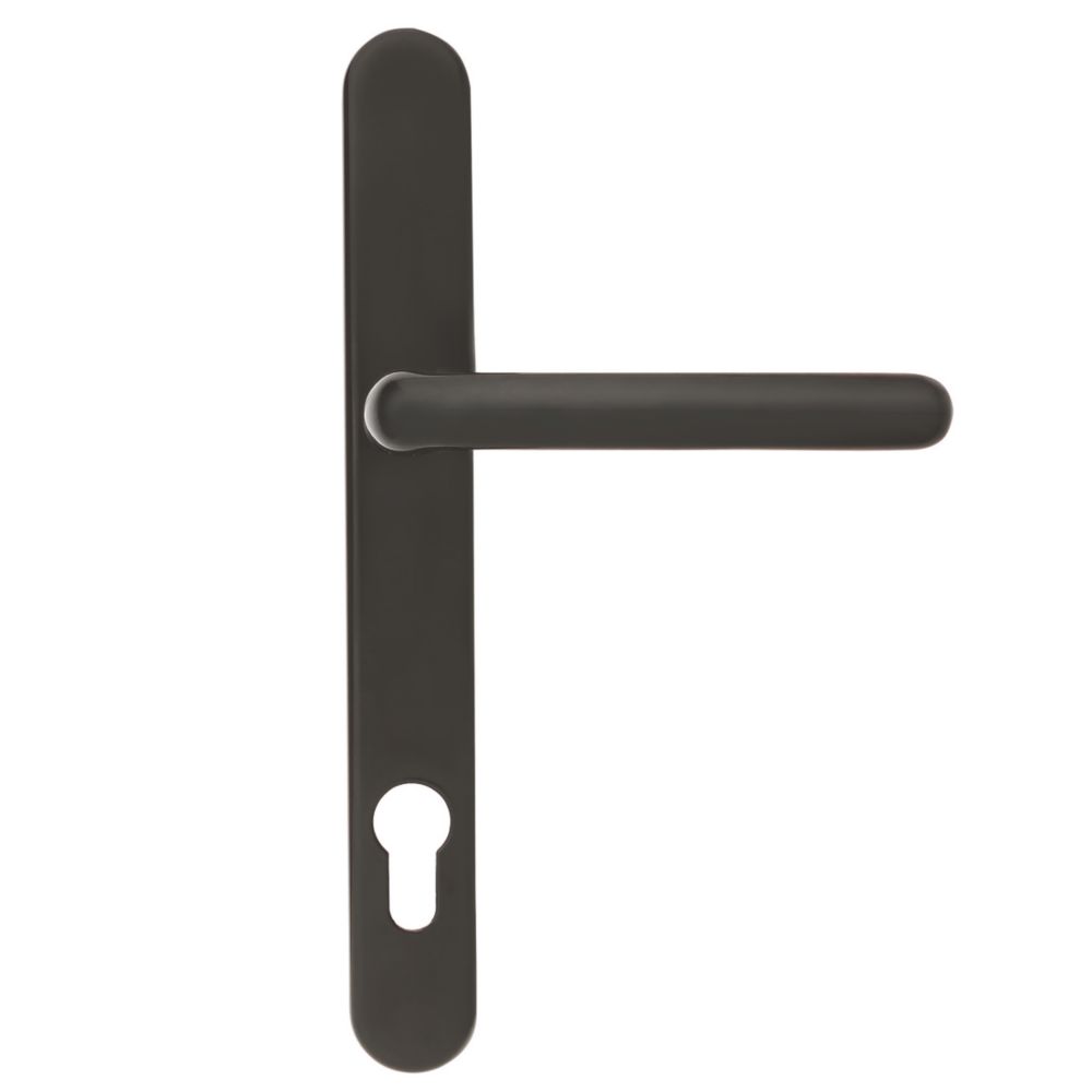 Image of Fab & Fix Balmoral Door Handles Pair Black 