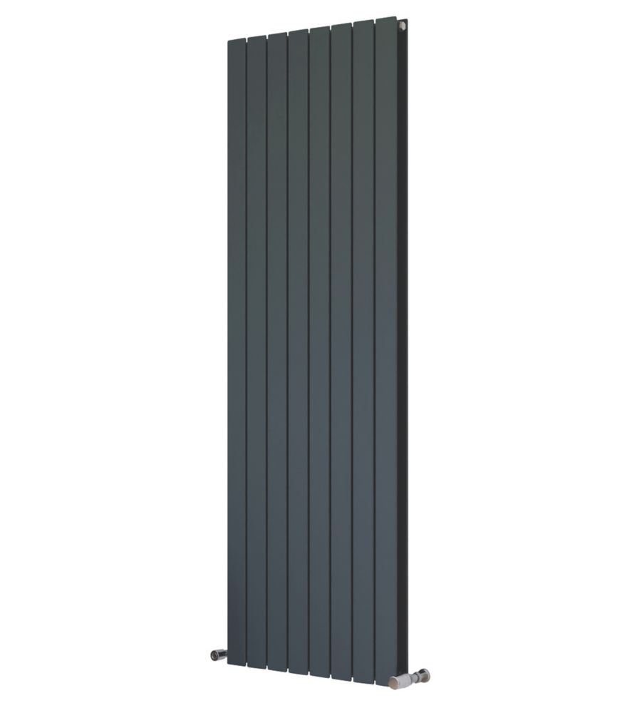 Image of Ximax Oceanus Duplex Horizontal or Vertical Designer Radiator 1800mm x 595mm Anthracite 