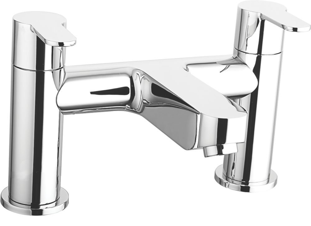 Image of ETAL Oxford Deck-Mounted Bath Filler Polished Chrome 