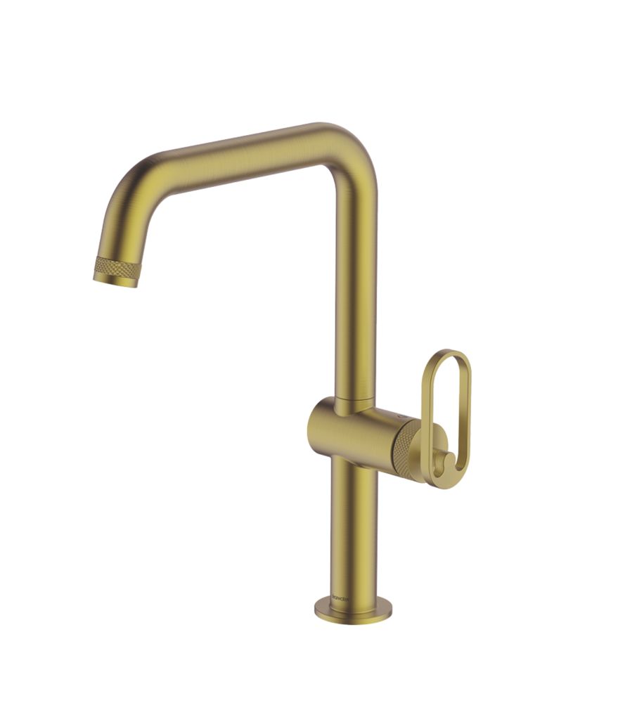 Image of Clearwater Juno Monobloc Tap Brushed Brass PVD 