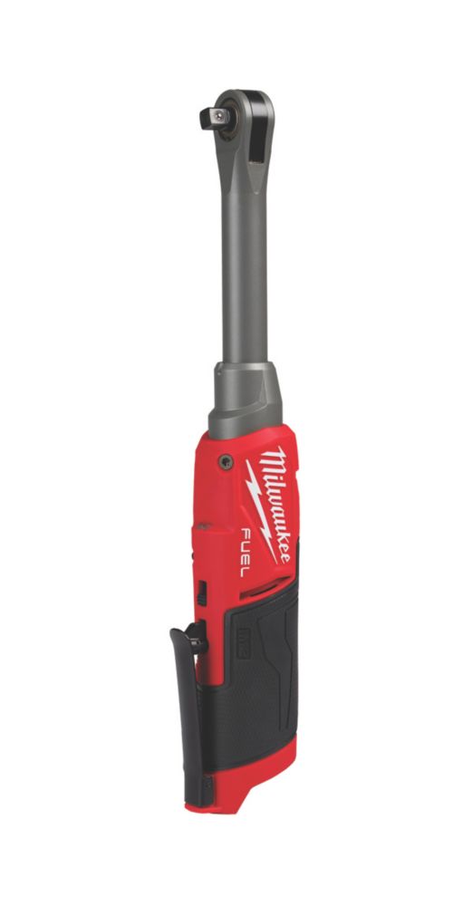 Image of Milwaukee M12 FHIR38LR-0 FUEL 12V Li-Ion RedLithium Brushless Cordless Extended Reach High Speed Ratchet - Bare 