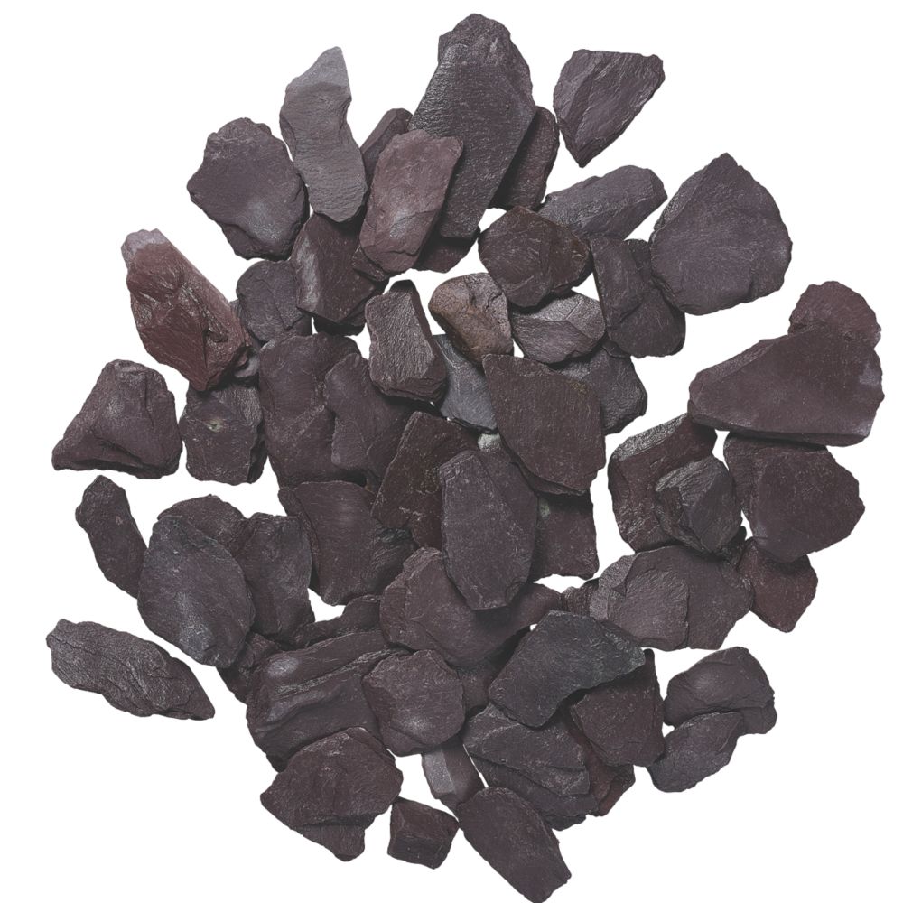 Image of Kelkay Plum Slate 20 - 40mm Chippings Bulk Bag 750kg 