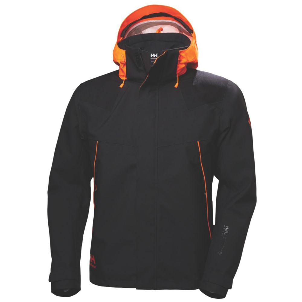 Image of Helly Hansen Chelsea Evolution Shell Jacket Ebony Small 36" Chest 