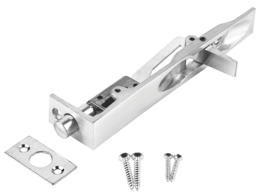 Image of Smith & Locke Flush Bolt Polished Chrome 150mm 
