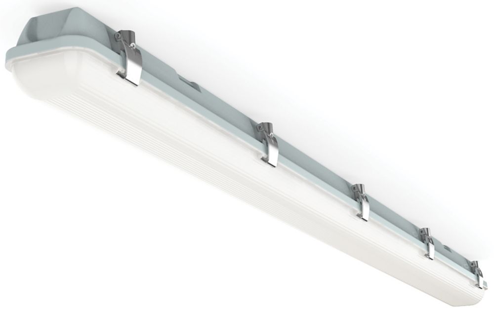 Image of 4lite Single 5ft Non-Maintained Emergency LED Non Corrosive Batten With Microwave Sensor 30W 3230lm 230V 