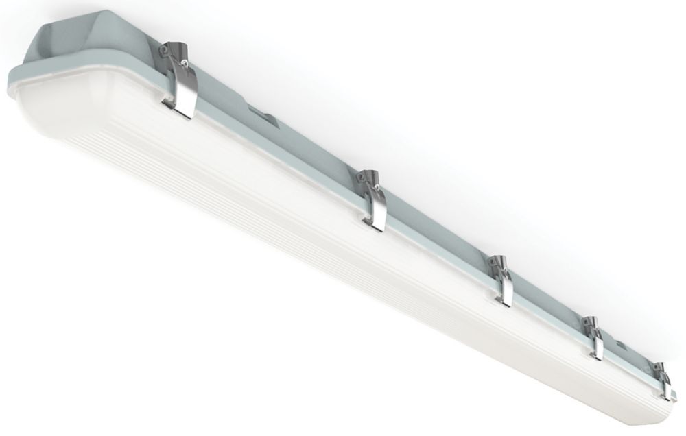 Image of 4lite Single 5ft Non-Maintained Emergency LED Non Corrosive Batten With Microwave Sensor 30W 3230lm 230V 