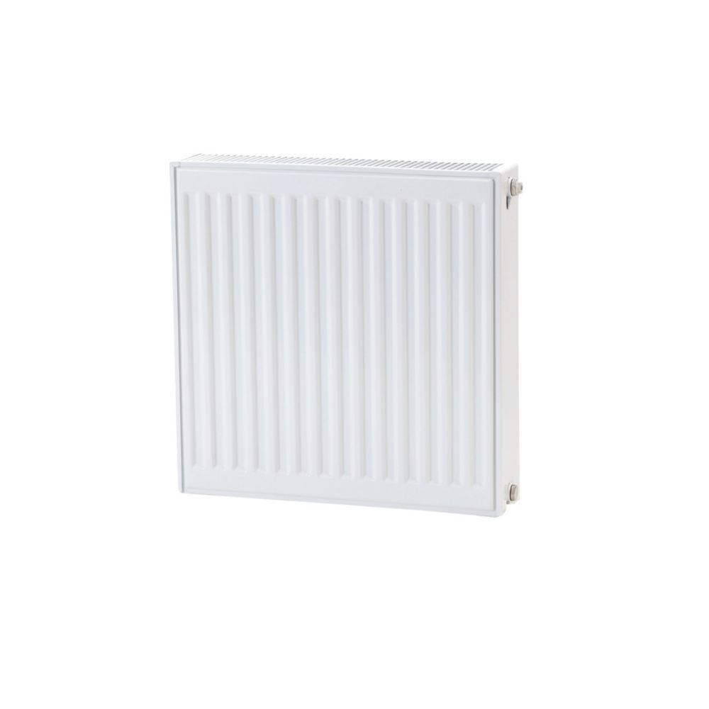 Image of Flomasta Type 22 Double-Panel Double Convector Radiator 500mm x 500mm White 2511BTU 
