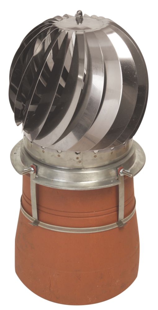 Image of MadCowls Revolving Chimney Cowl Stainless Steel 300mm x 320mm 