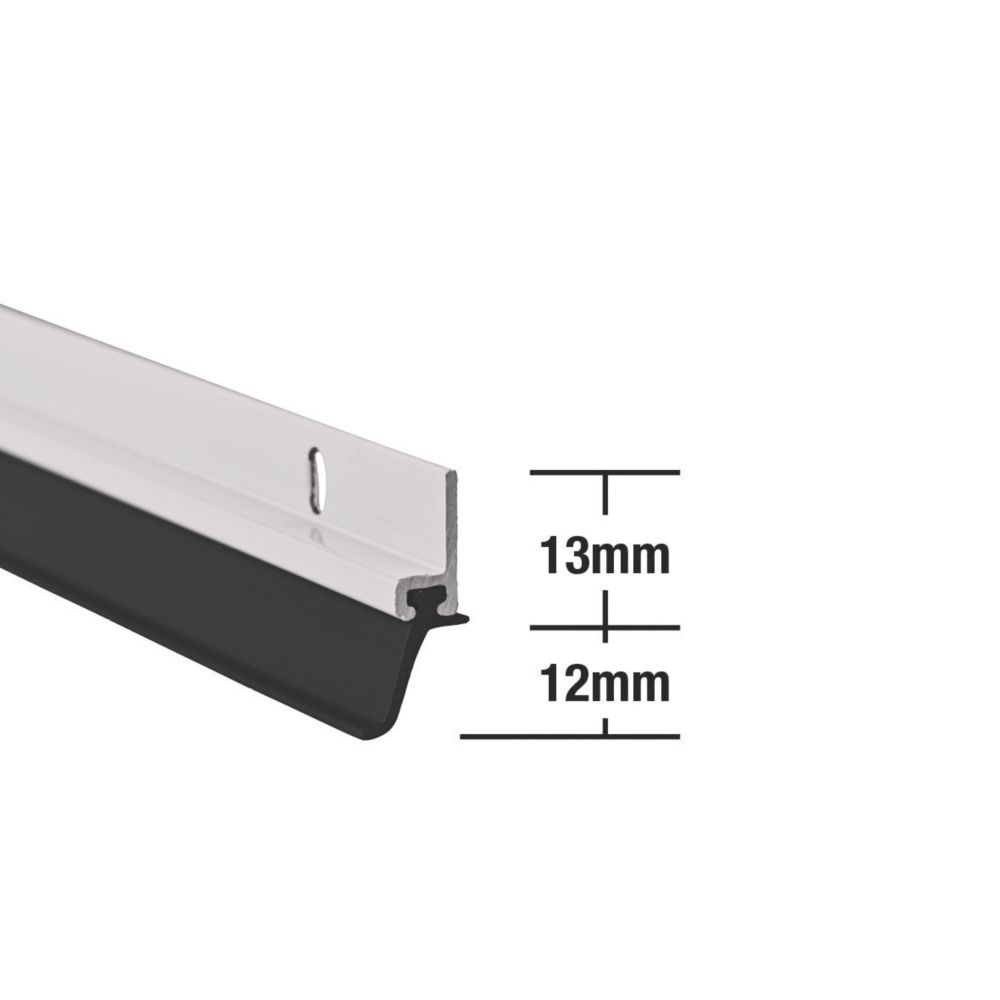 Image of Stormguard Heavy Duty Around Door Strips White 1.03m 5 Pack 