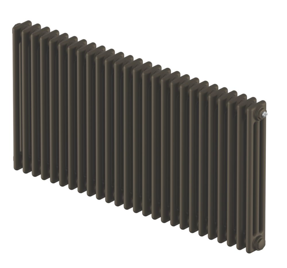 Image of Acova Classic 3 Column Horizontal Radiator 600mm x 1226mm Bronze 5403BTU 