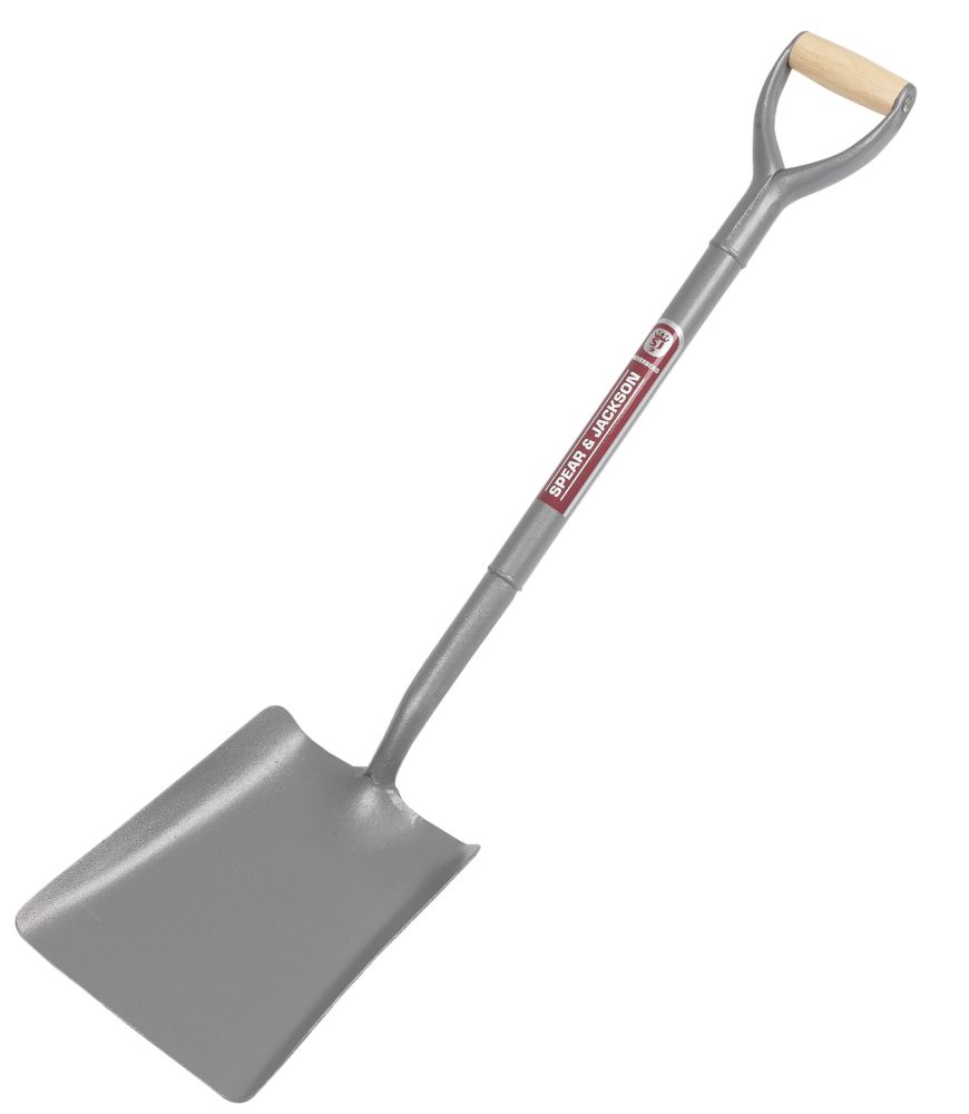 Image of Spear & Jackson Square Head Square-Mouth No 2 Shovel 