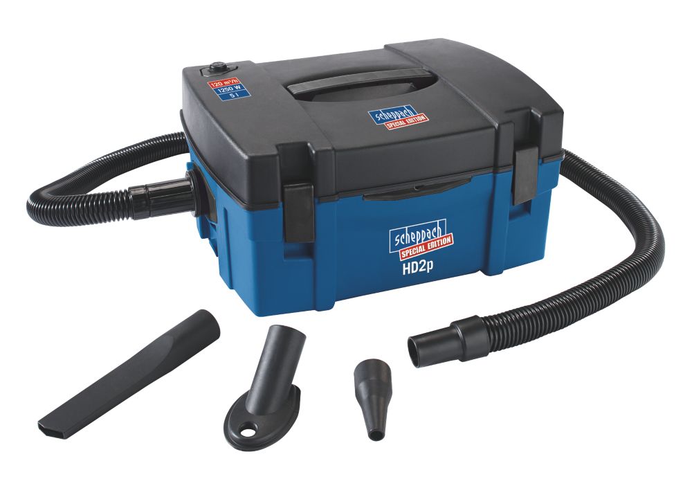 Image of Scheppach HD2P 120mÂ³/hr Electric L-Class 2-in-1 Dust Extractor 230V 