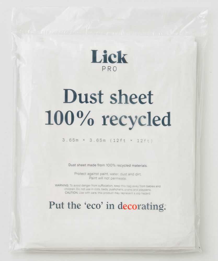 Image of LickTools Dust Sheet 3.65m x 3.65m 
