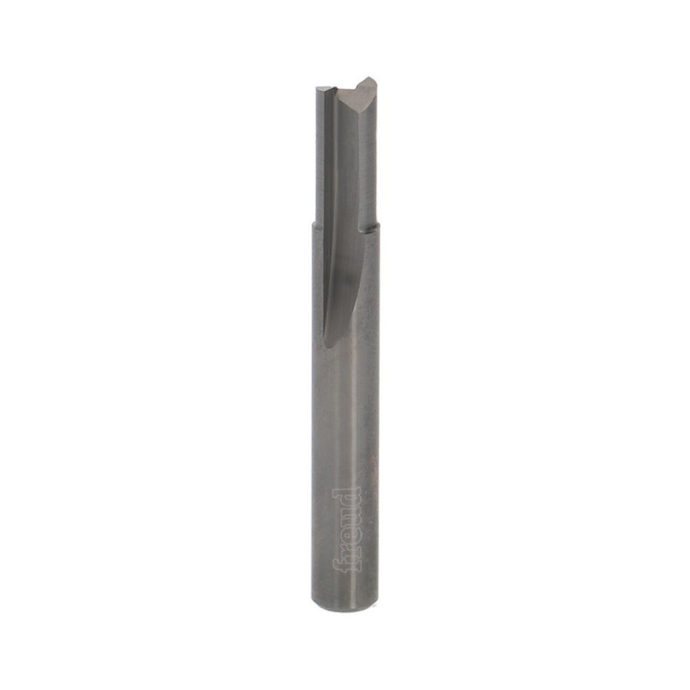 Image of Freud 1/4" Shank Double-Flute Straight Router Cutter 6.25mm x 12.7mm 