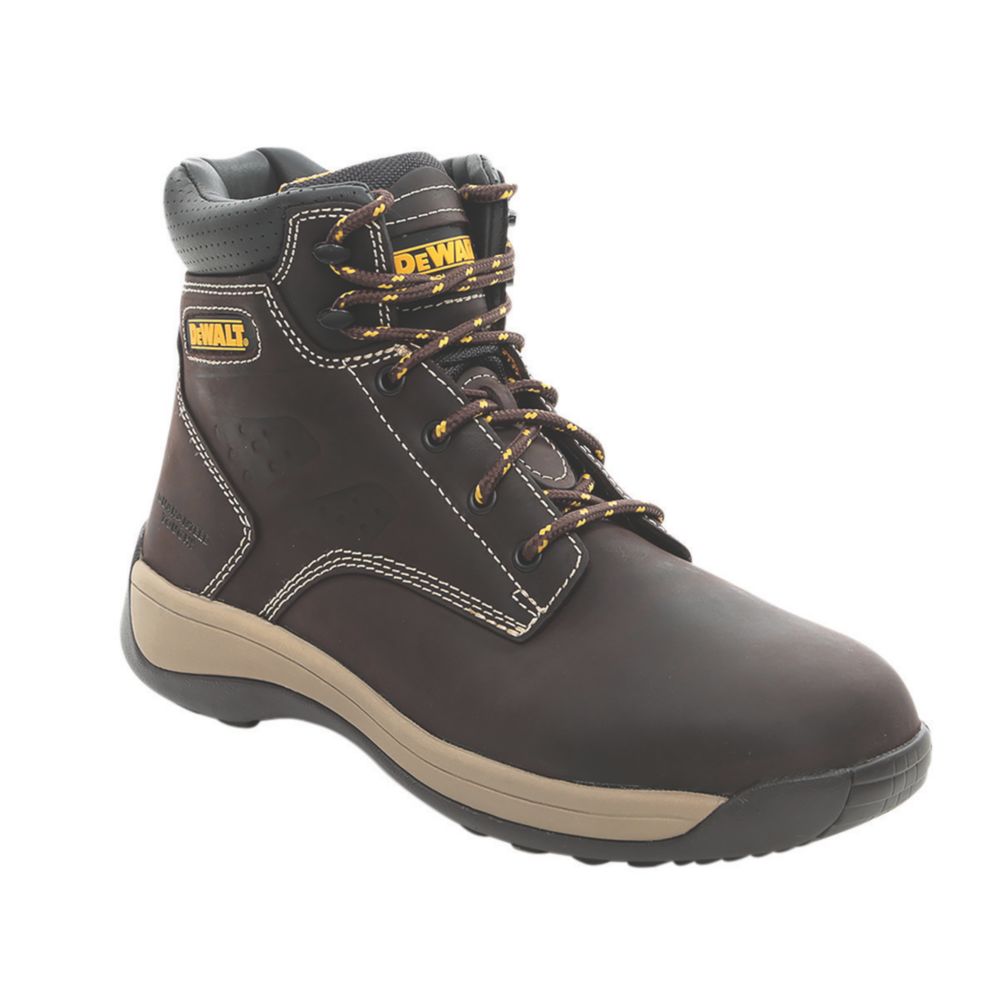 Image of DeWalt Bolster Safety Boots Brown Size 9 