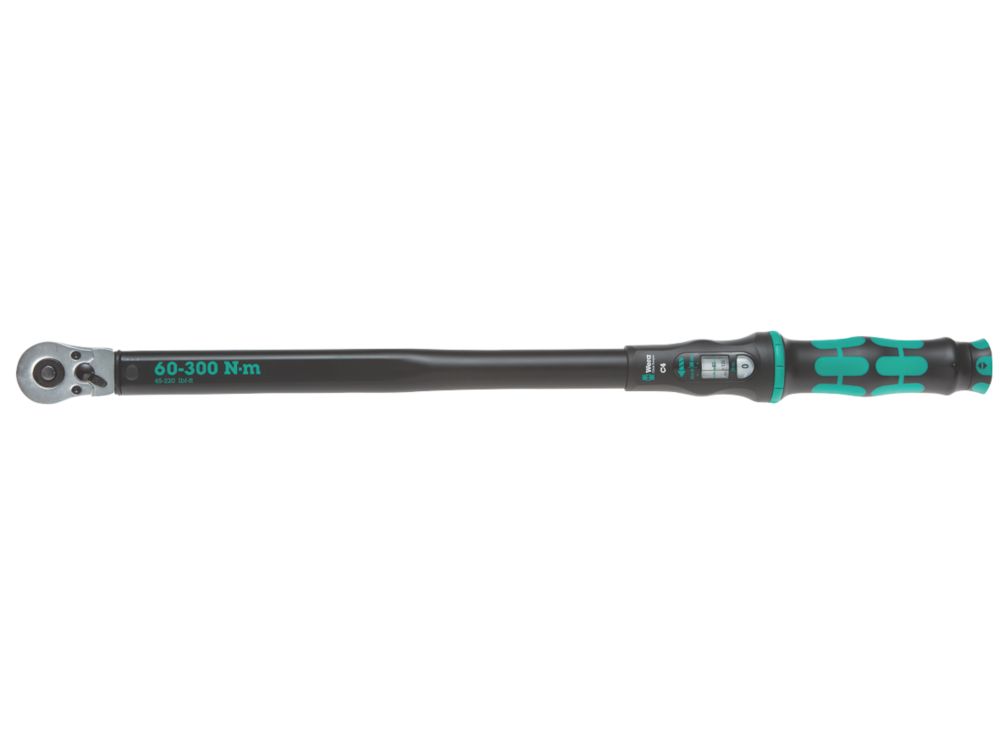 Image of Wera Click-Torque C4 Adjustable Torque Wrench 1/2" x 24.4" 