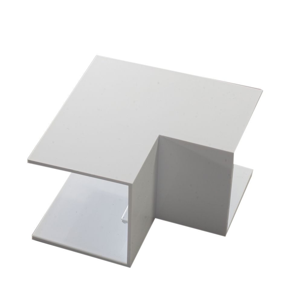 Image of Tower Internal Trunking Corner 50mm x 50mm 2 Pack 