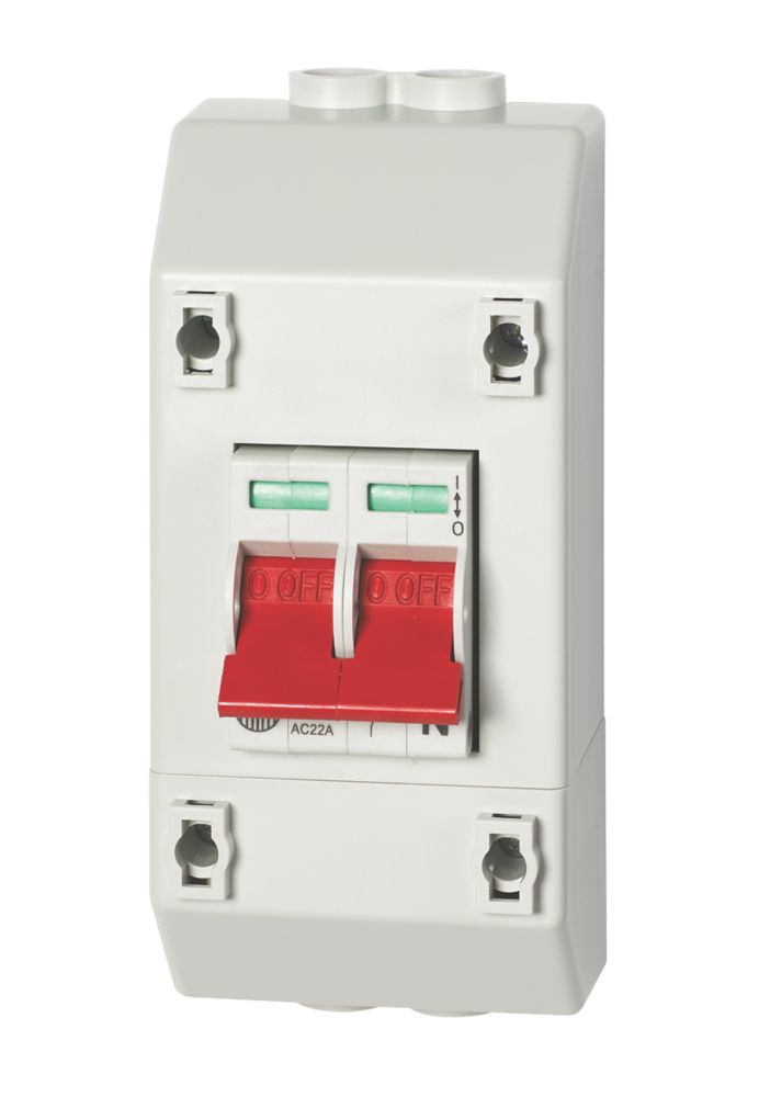 Image of Wylex 100A DP Isolator With Enclosure 