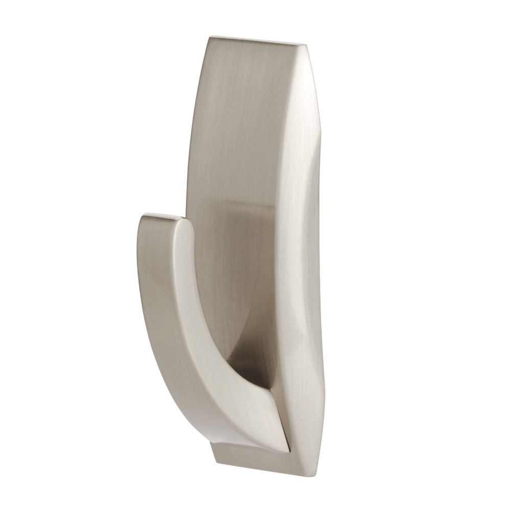 Image of Command Silver Self-Adhesive Bathroom Hook Medium 