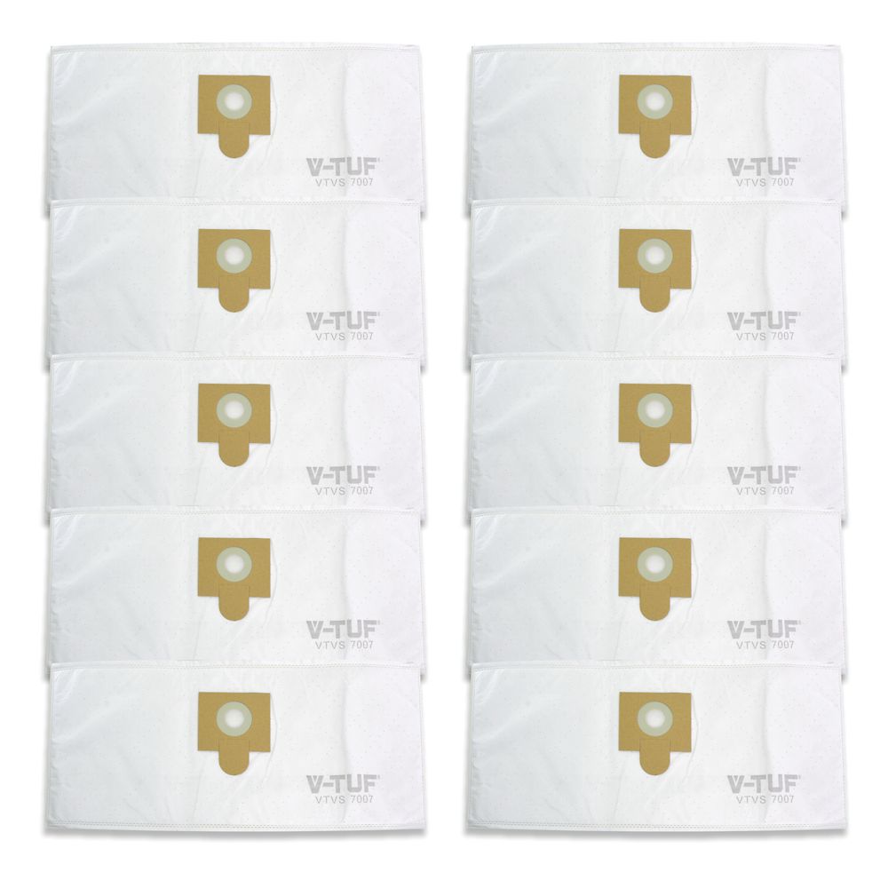 Image of V-Tuf Mighty & Midi 15Ltr Dust Bags 10 Pack 