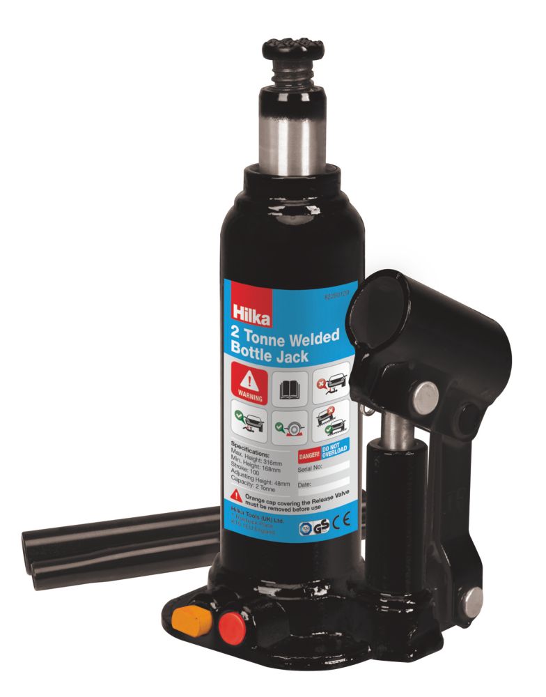 Image of Hilka Pro-Craft 2 Tonne Bottle Jack 