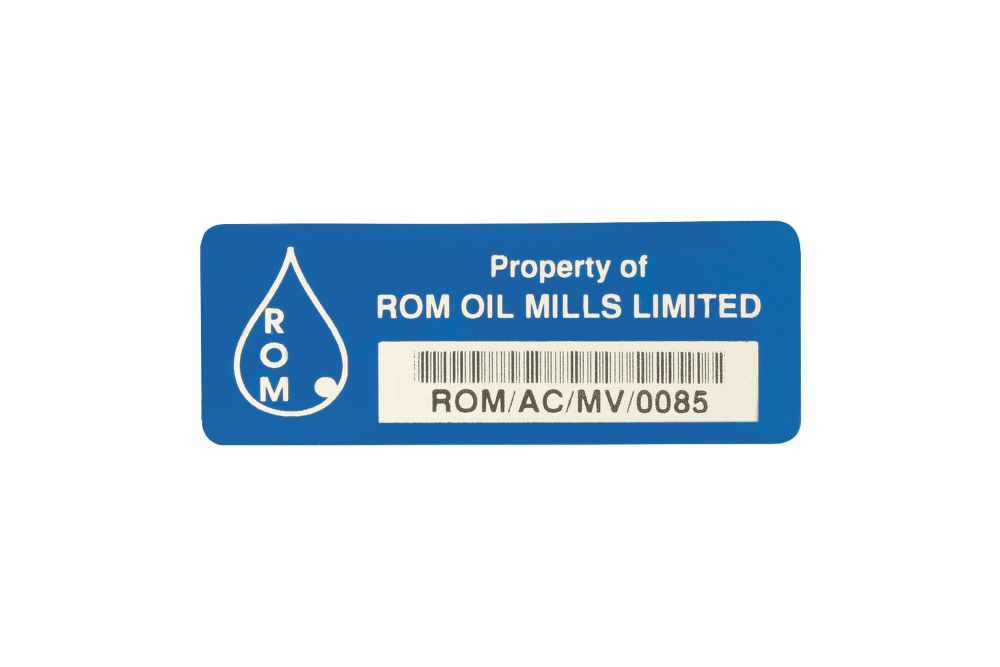 Image of Asset Protect Asset Tags Blue 19mm x 51mm 100 Pack 