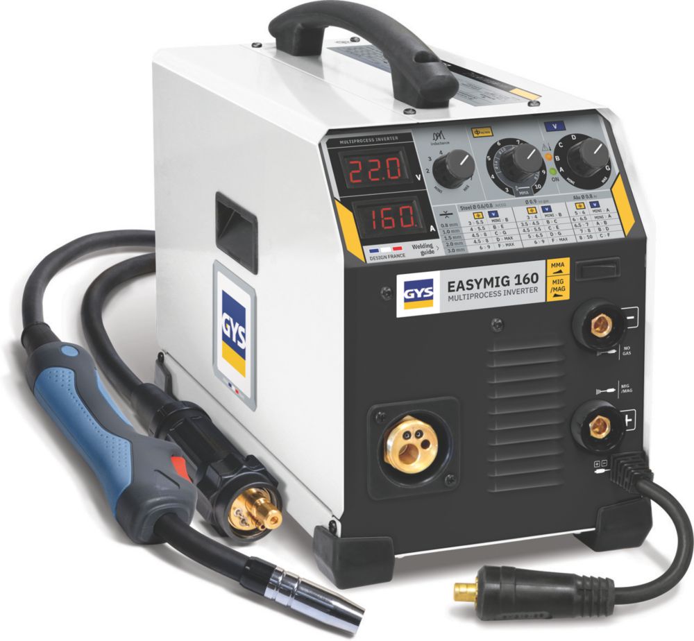 Image of Gys 032255 160A MIG & MMA ARC Welder 240V 