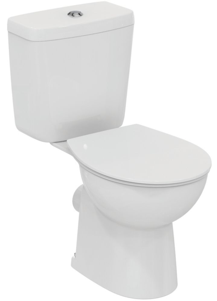 Image of Armitage Shanks Sandringham 21 Smooth Close-Coupled Toilet Dual-Flush 6Ltr 