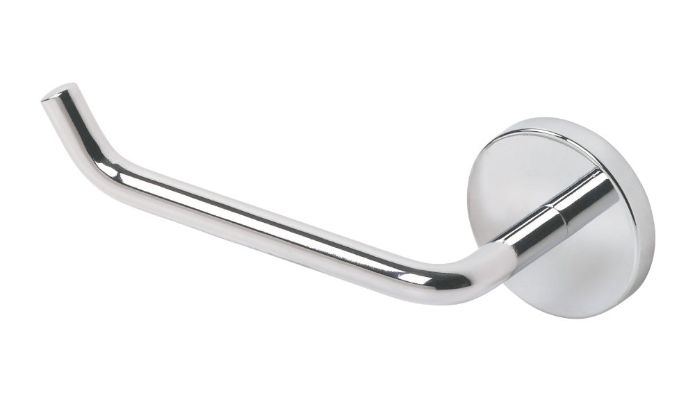 Image of Swirl Cirque Toilet Roll Holder Chrome-Plated 