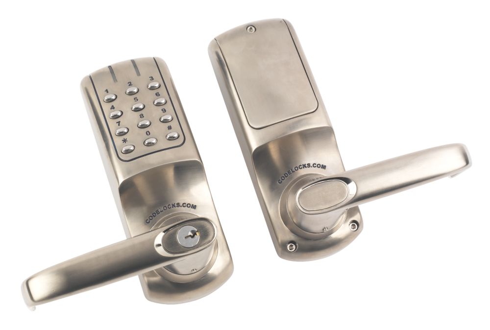 Image of Codelocks CL5010SS Electronic Heavy Duty Push-Button Lock Tubular Latch 