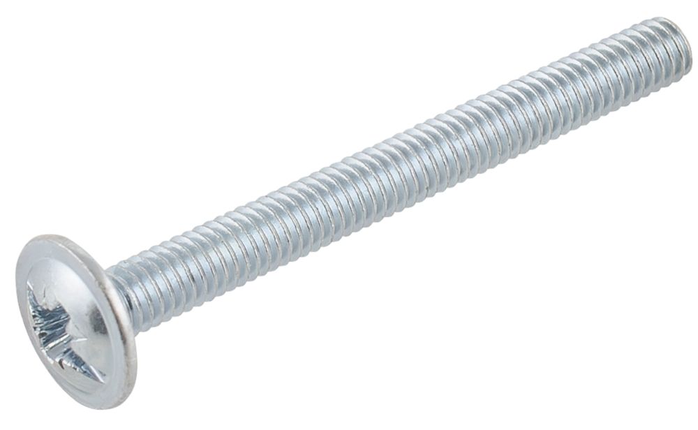 Image of Easyfix PZ Wafer Furniture Screws M4 x 40mm 6 Pack 