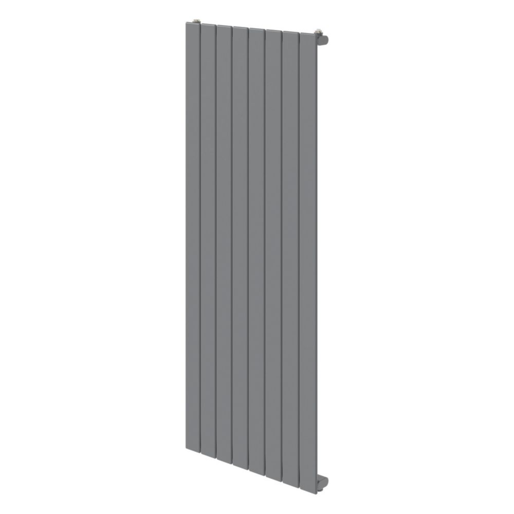 Image of Moretti Modena Designer Radiator 1500mm x 578mm Silver 3392BTU 