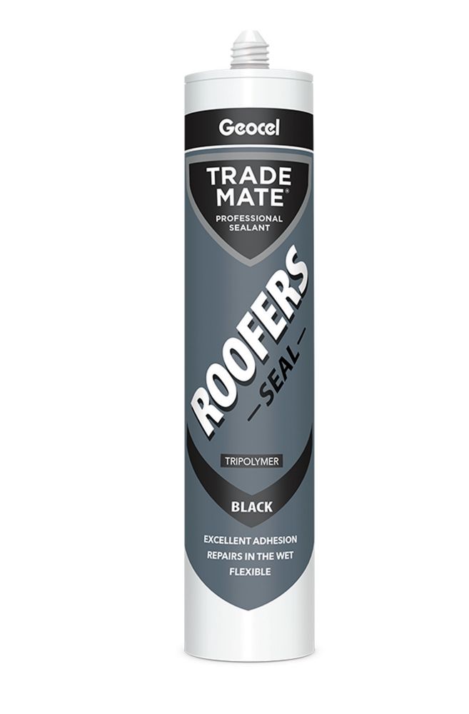 Image of Geocel Trade Mate Roofers Seal Black 310ml 