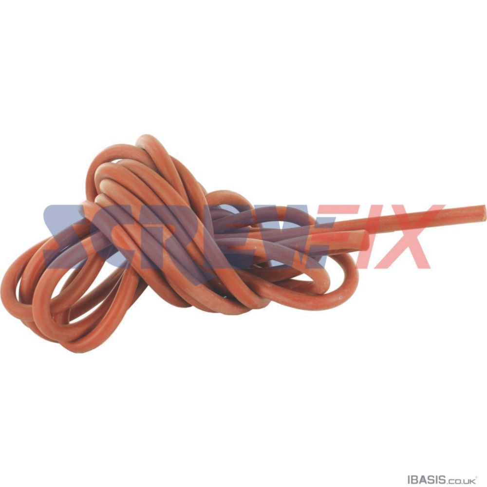 Image of Worcester Bosch 87161010810 5m Red Silicone Tubing 