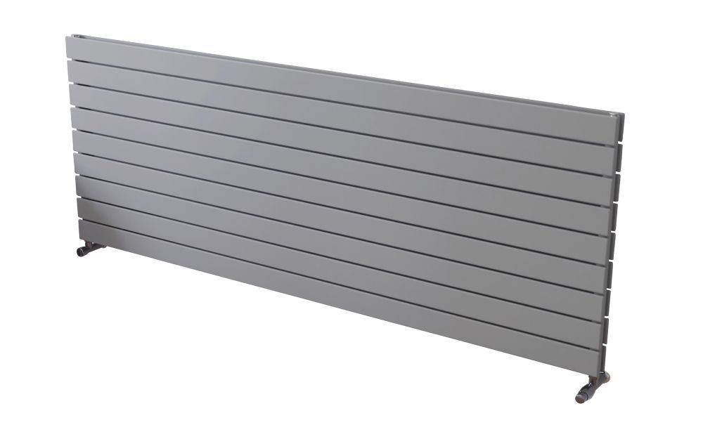 Image of Ximax Oceanus Designer Radiator 670mm x 1800mm Silver 6502BTU 