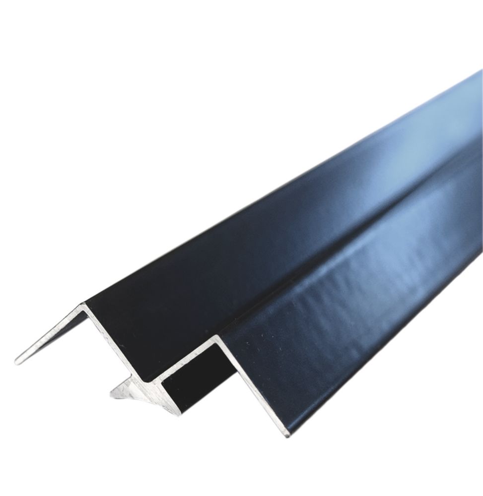 Image of Multipanel Type A Internal Corner Black 2450mm x 11mm 