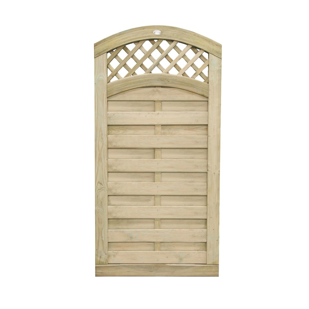 Image of Forest Europa Prague Garden Gate 900mm x 1800mm Natural Timber 