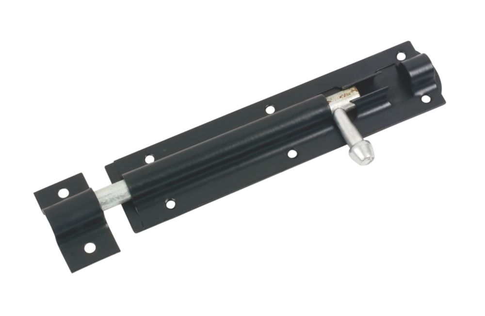 Image of Tower Gate Bolt Black 150mm 