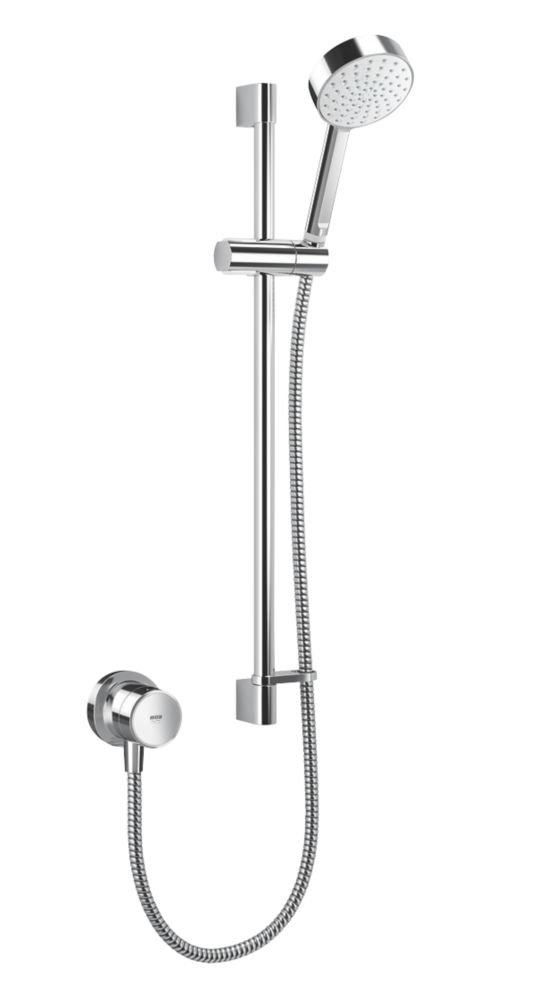 Image of Mira Minimal EV Rear-Fed Exposed Chrome Thermostatic Mixer Shower 